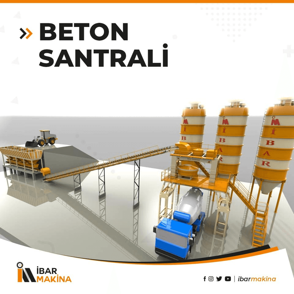 Beton santrali görseli
