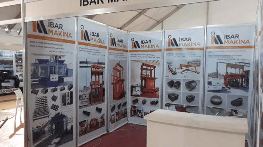 SIB 2018 fuarında İbar Makina standı
